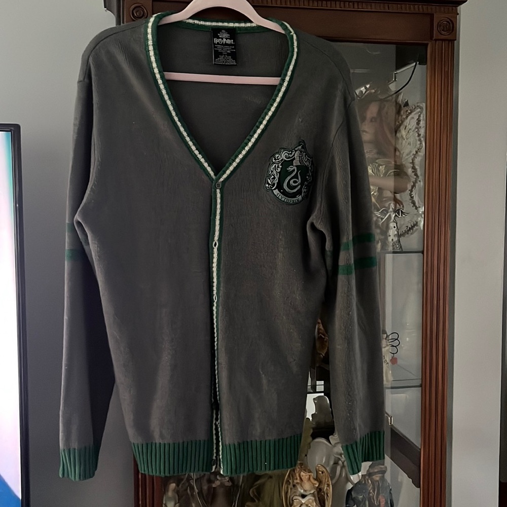 Harry Potter Slytherin cardigan